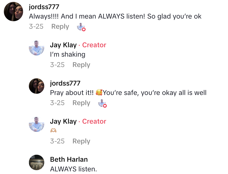 Screenshot 2025 07 02 at 8.41.44 AM I have no idea how to explain what just happened to me.   Homeowner Said A Voice Told Him To Get Out of His Bathroom Before A Fixture Fell From The Ceiling